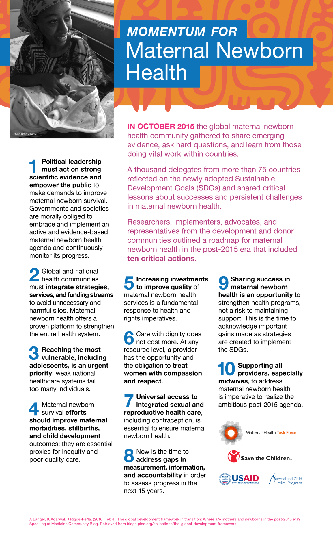 Momentum for Maternal Newborn&nbsp;Health